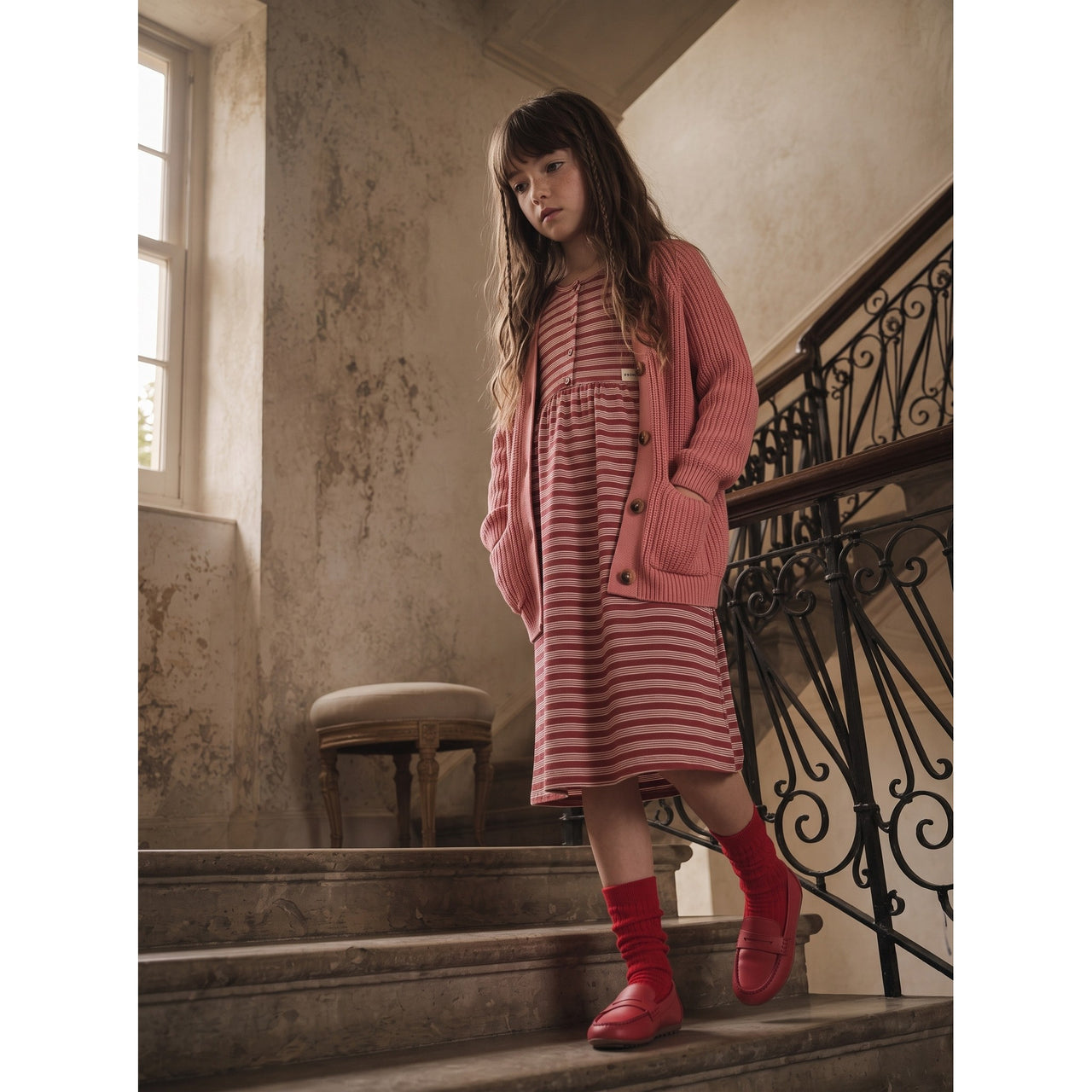 Hadas Rib Knit Cardigan