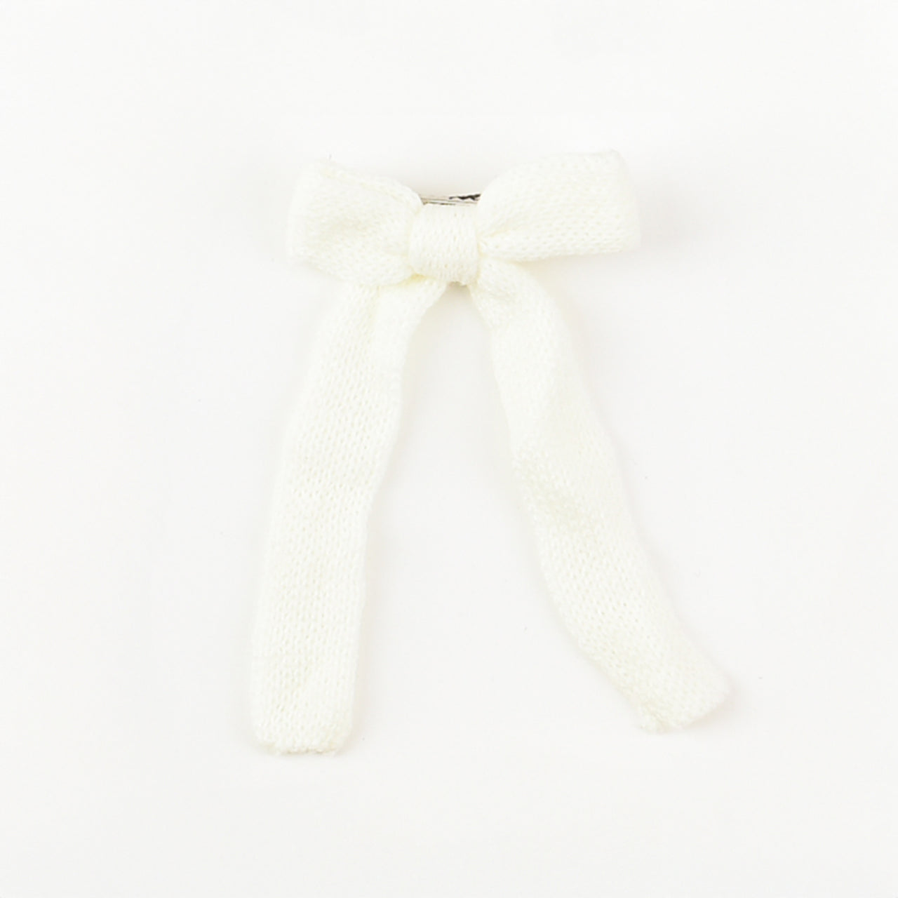Knit Bow Clip
