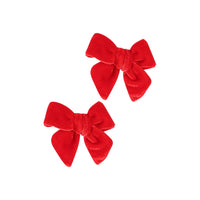 Hadas 2 PK Velvet Mini Bows