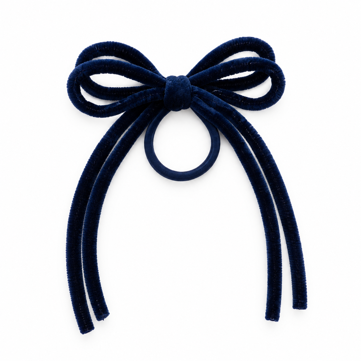 Nana Velvet Corded Bow Hair Tie