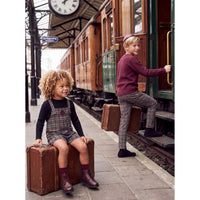 Melange Rowan Checkered Overall