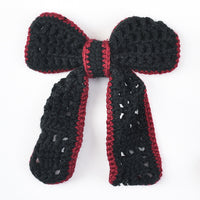 Crochet Bow Clip