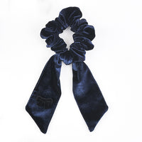 Velour Bow Scrunchie