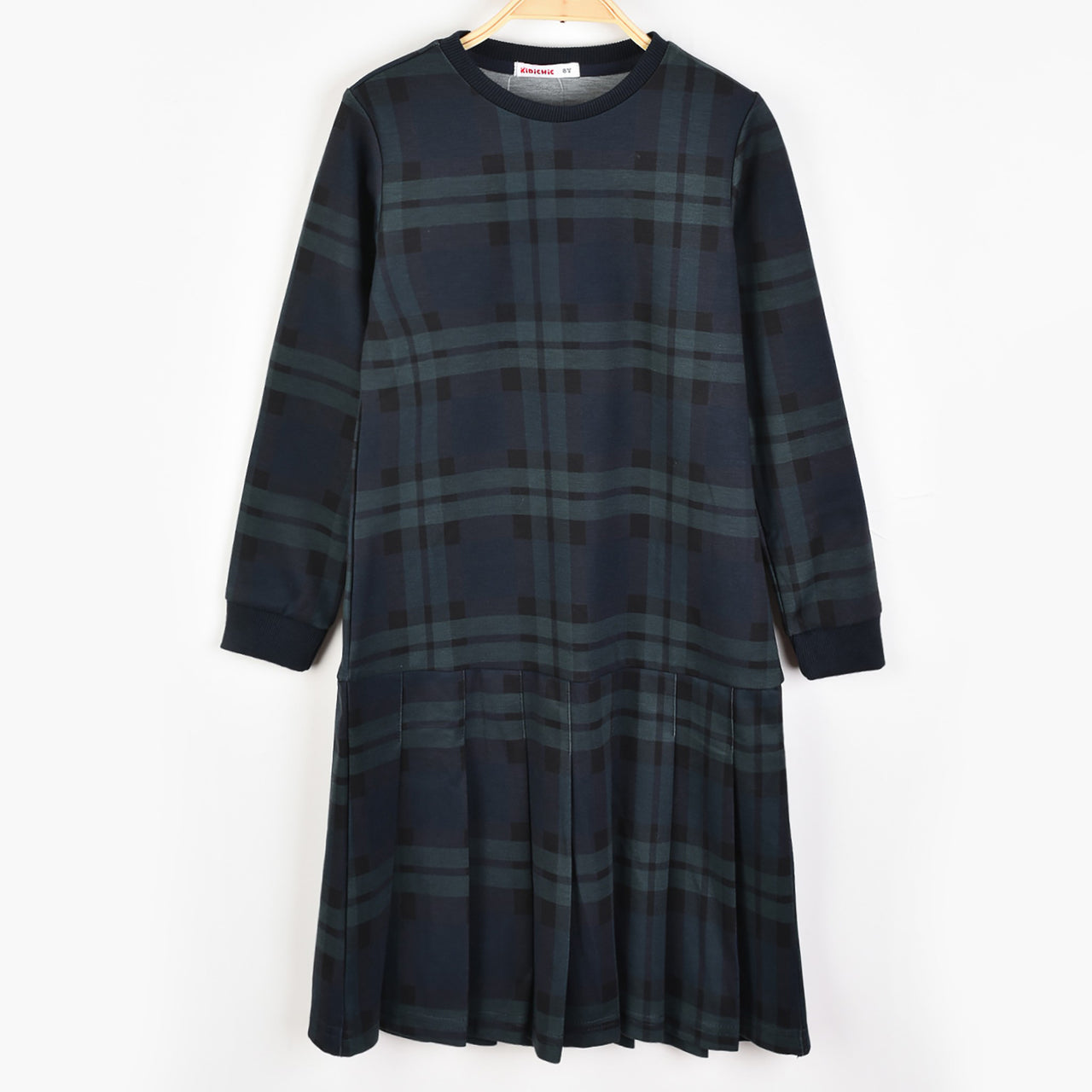 Checkered Print Dress