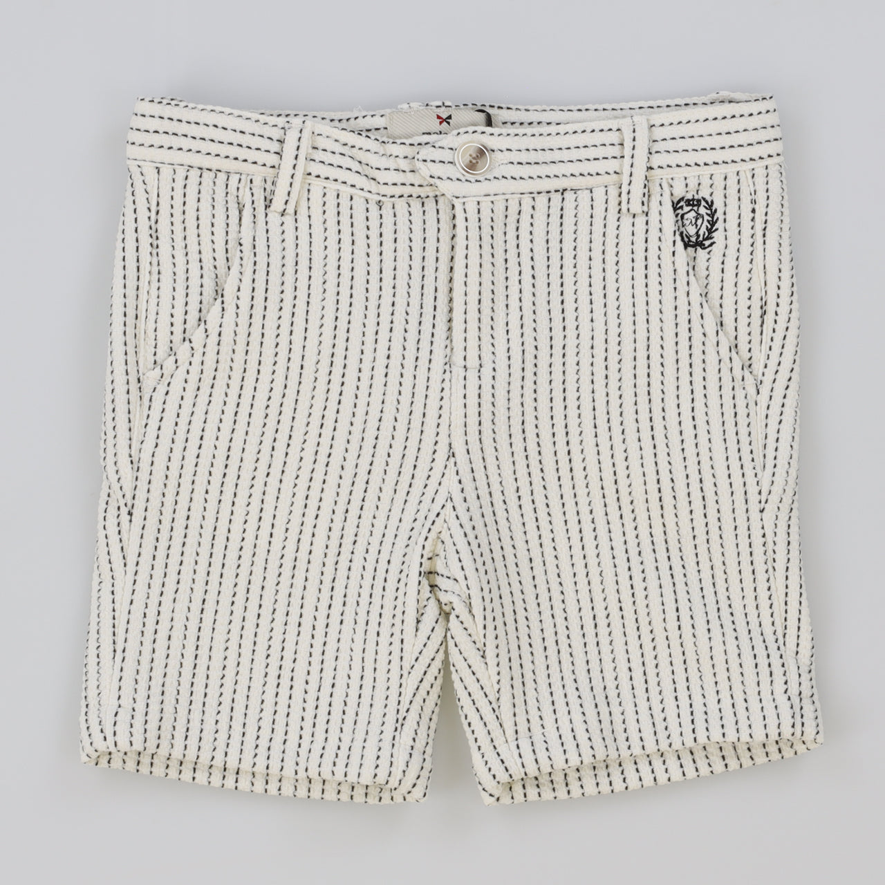 Melange Stripe Shorts