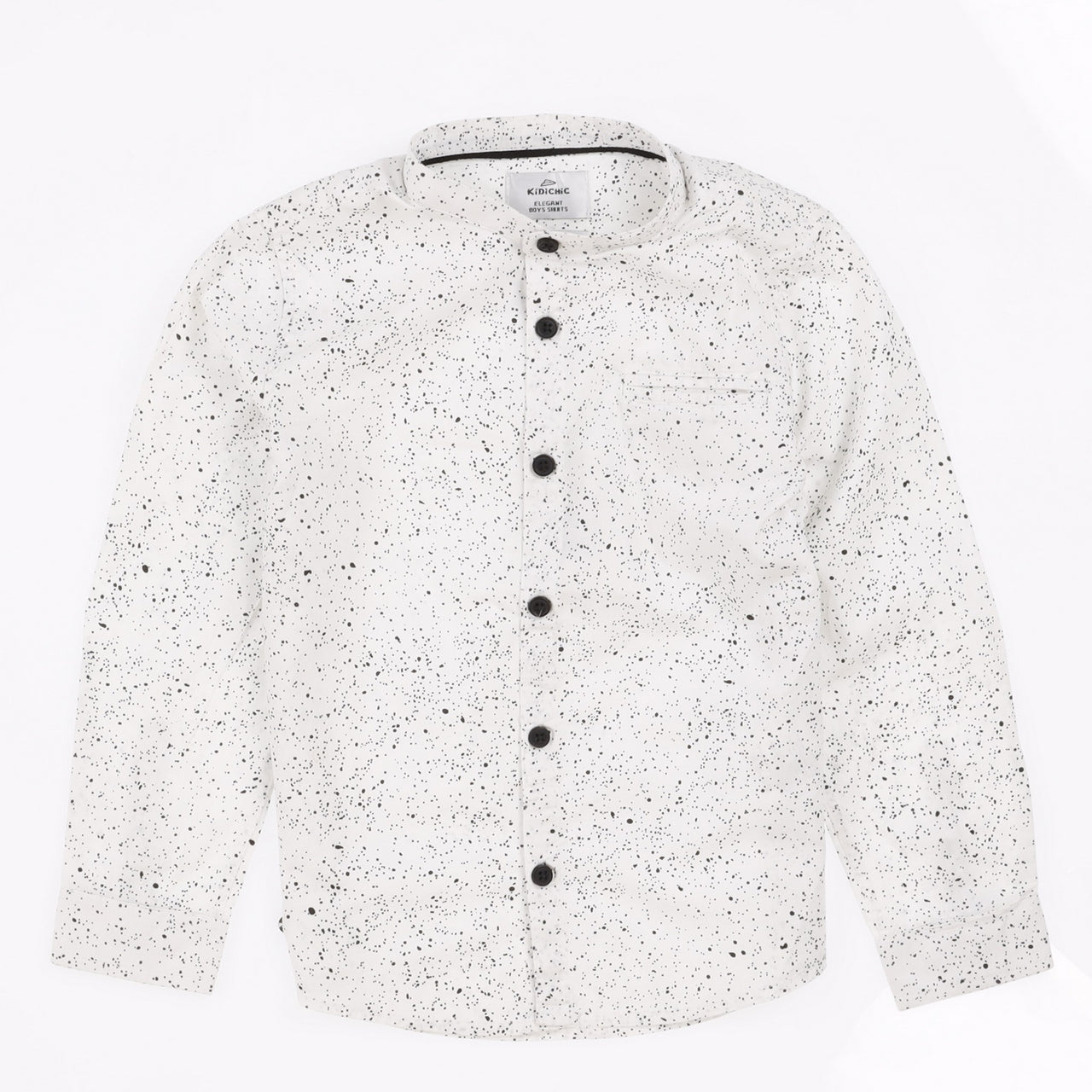 Button Down Print Shirt