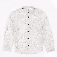Button Down Print Shirt
