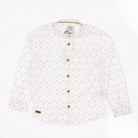 Button Down Print Shirt