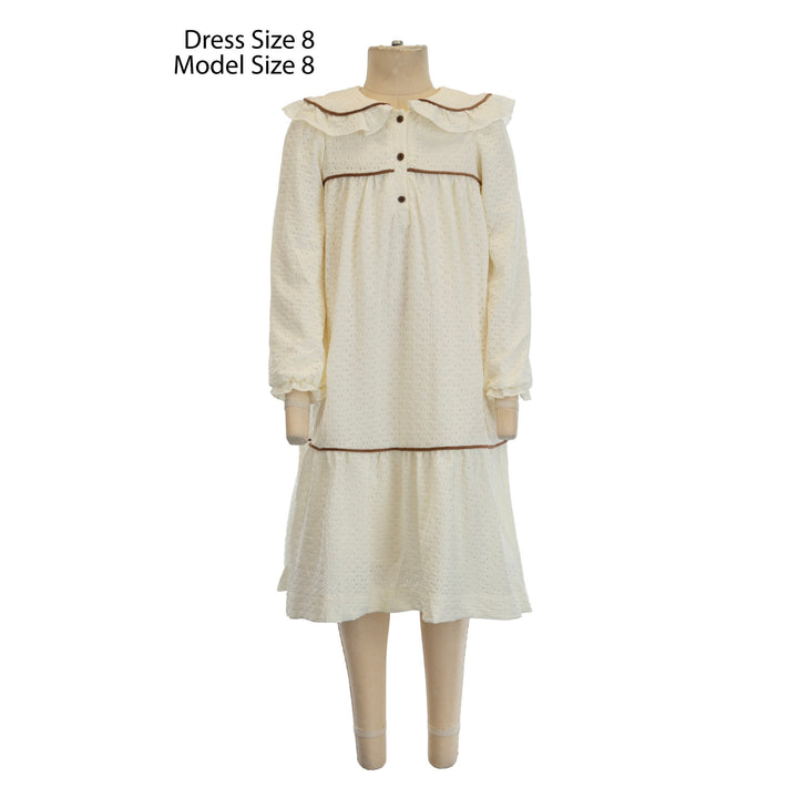 Hadas Ruffle Collar Dress