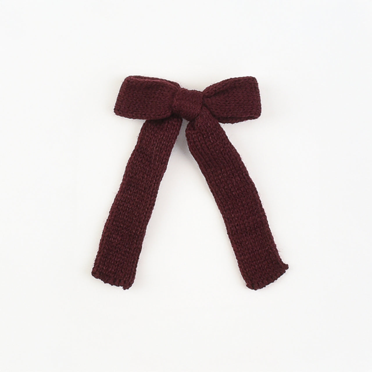 Knit Bow Clip