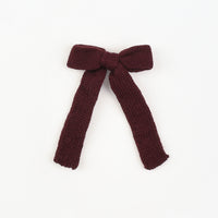 Knit Bow Clip