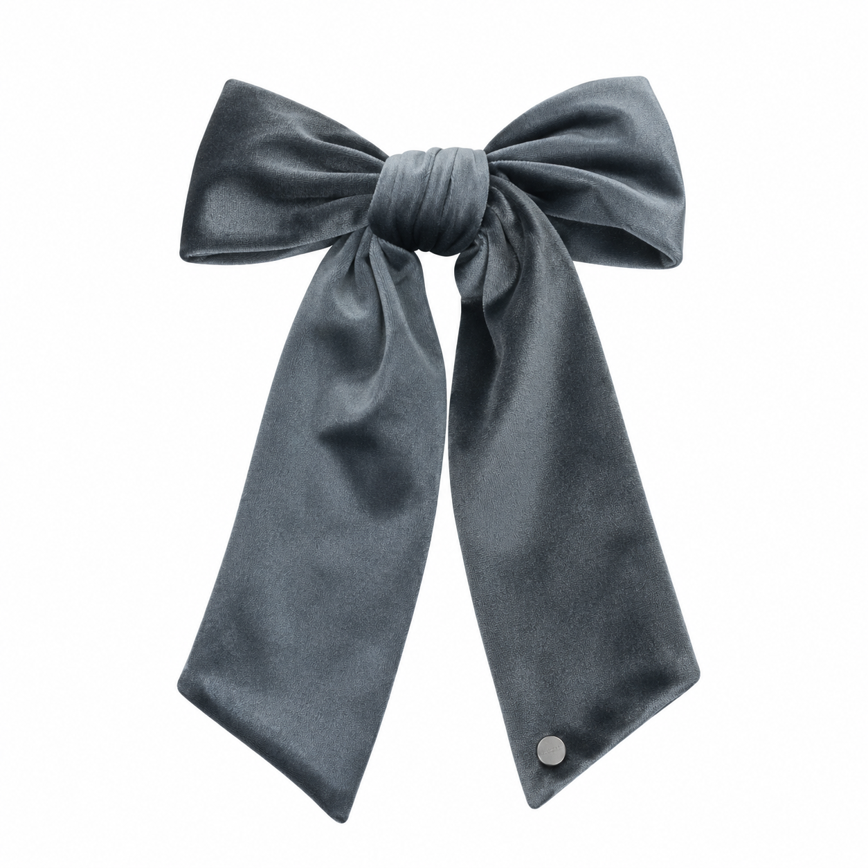 Velvet Bow Clip