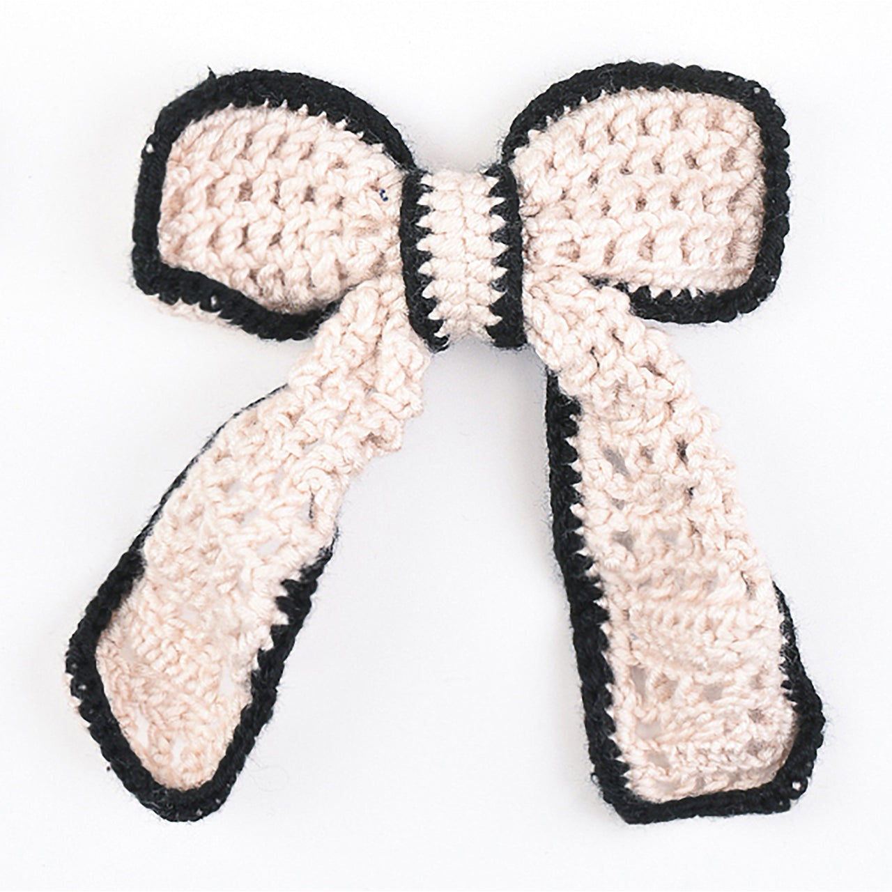 Crochet Bow Clip