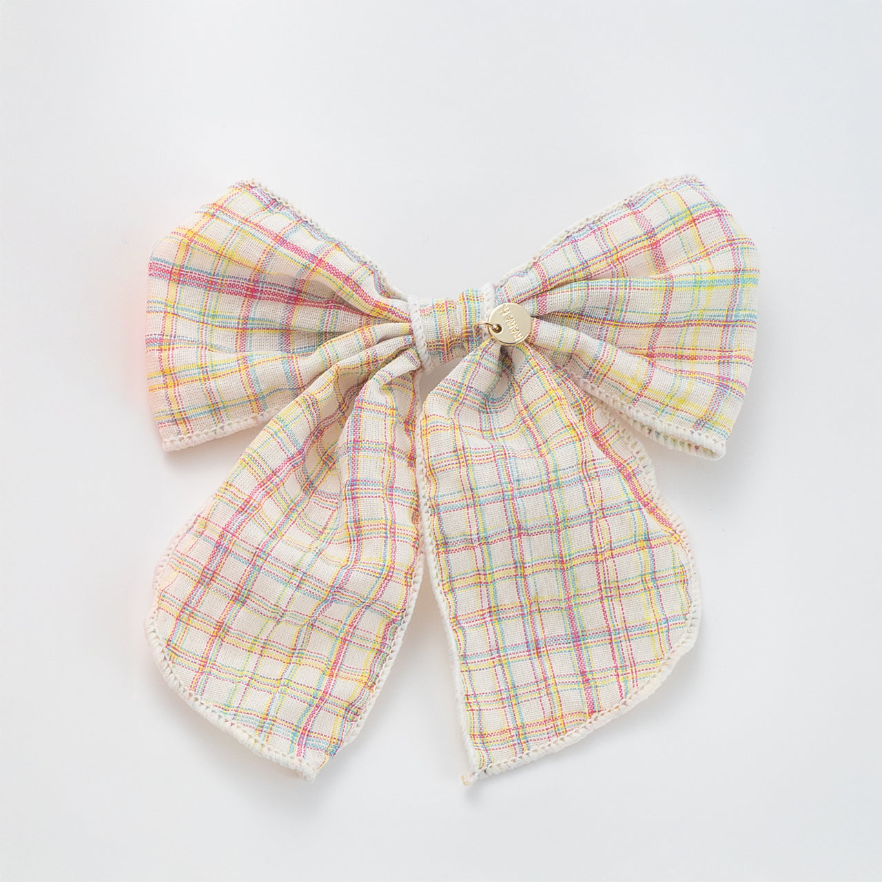 Nana Pleated Bow Clip