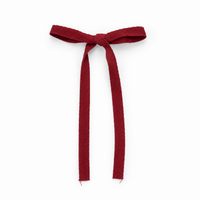 Woven Ribbon Bow Hair Tie