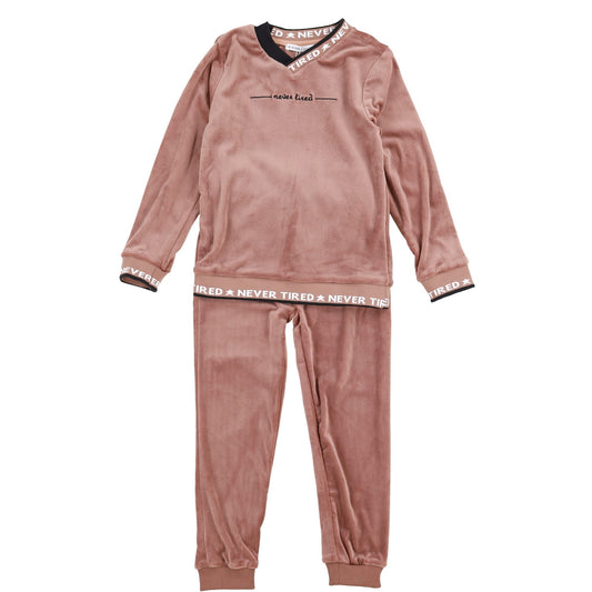 Velour Rib PJ Set