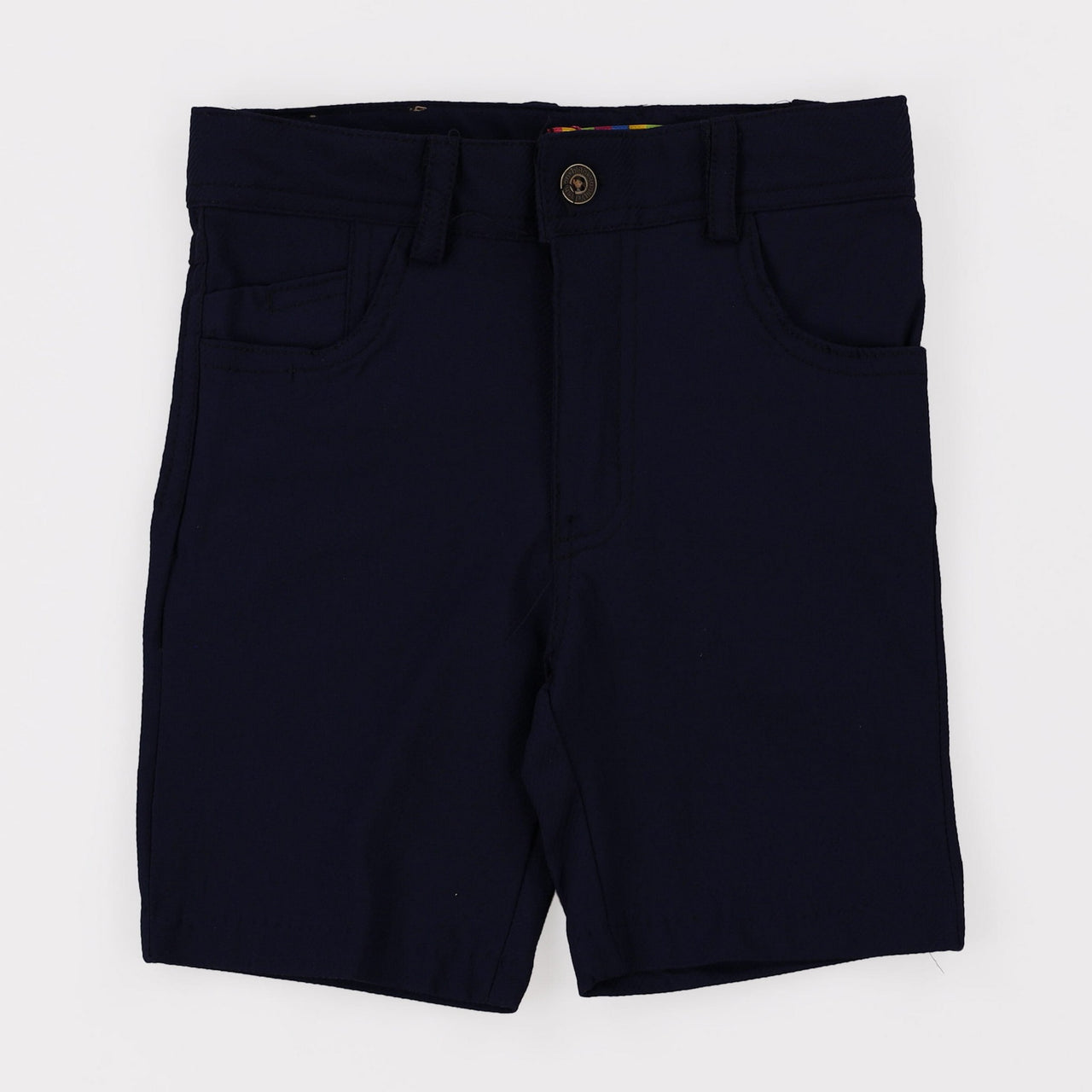 Textured Basic Shorts