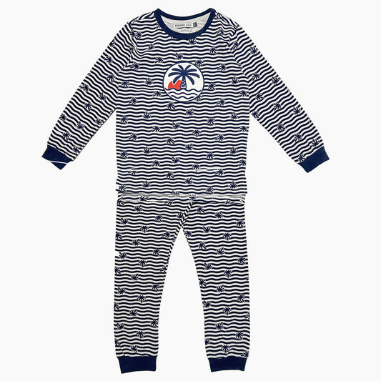 Pixel Print LS Pajamas