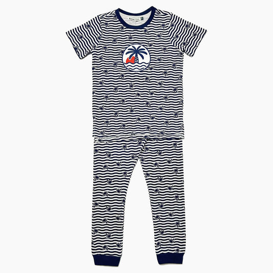 Pixel Print SS Pajamas