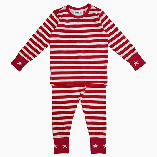 Striped Pajamas Set