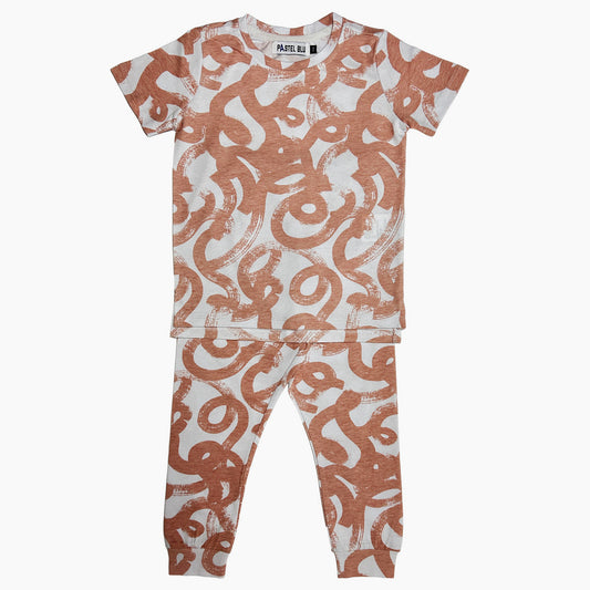 Tangle Print SS Pajamas