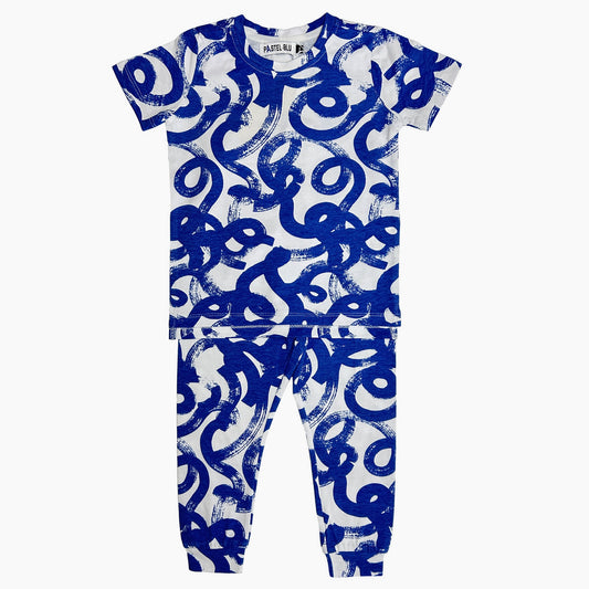 Tangle Print SS Pajamas