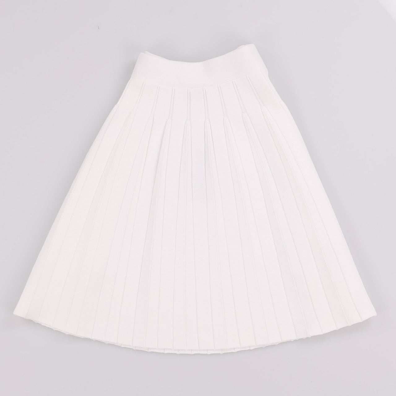 Melange Knit Skirt