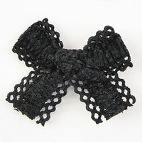 2PK Mini Lace Bow Clip