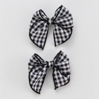 Nana 2pk Printed Bow Clip