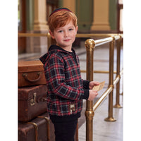 Melange Check Sweatshirt