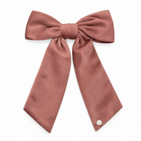Velvet Bow Clip