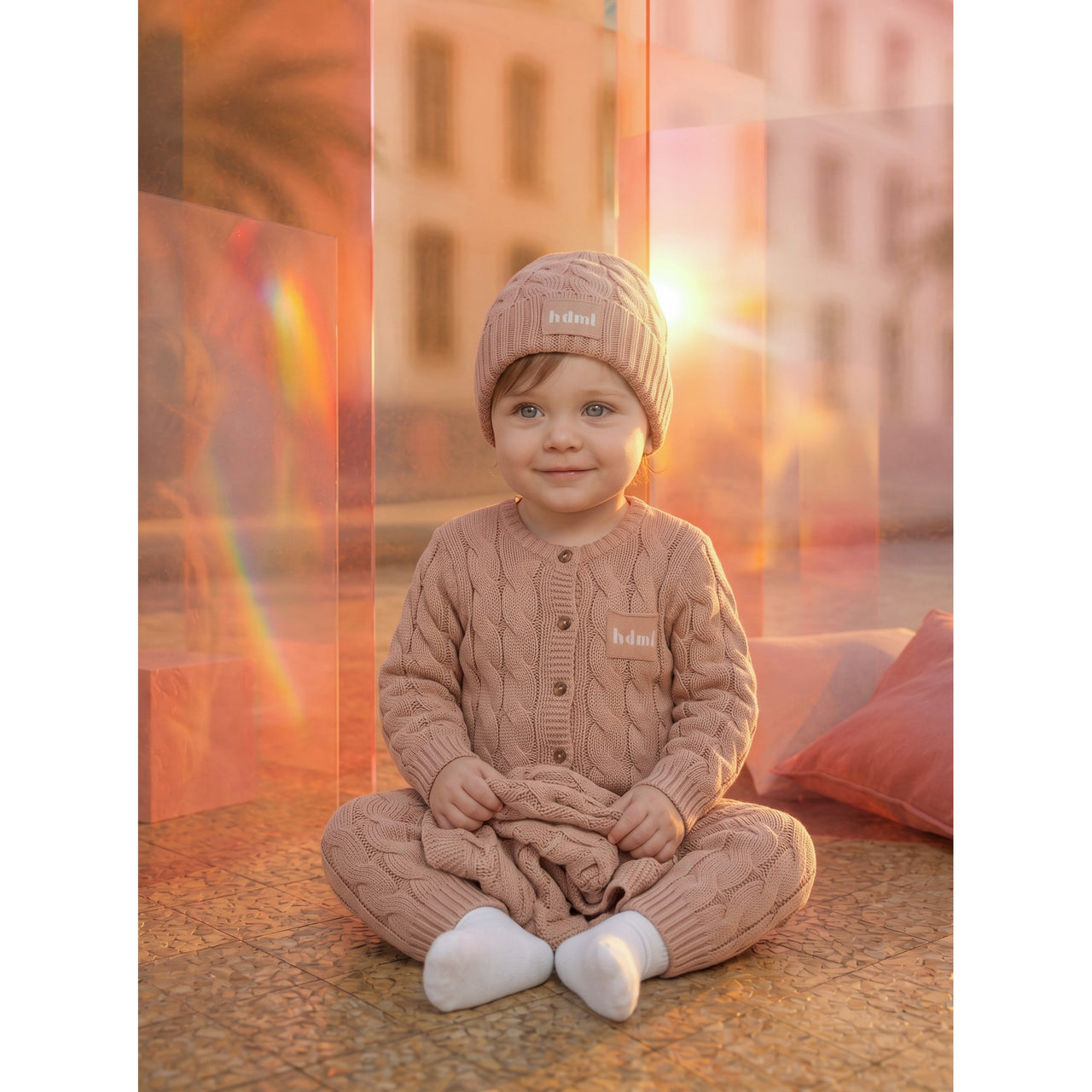 Hadas Cable Knit Overall