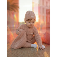 Hadas Cable Knit Blanket