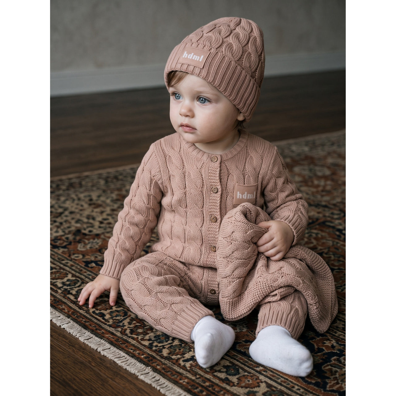 Hadas Cable Knit Hat