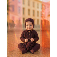 Hadas Cable Lace Knit Hat