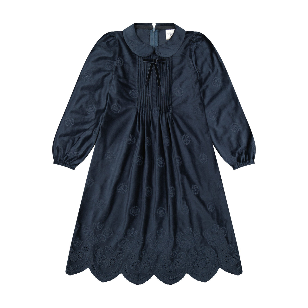 Velour Lace Dress – Kidichic