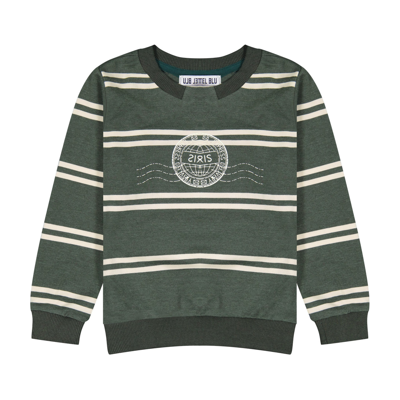 French Terry Striped Shirt