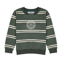 French Terry Striped Shirt