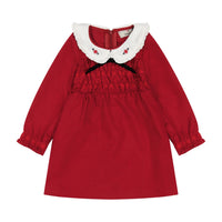 Melange Madelina Smocking Overall/ Dress