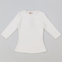 Melange 3/4 Length Rib Shell