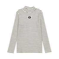 Hadas Rib Stripes Mockneck