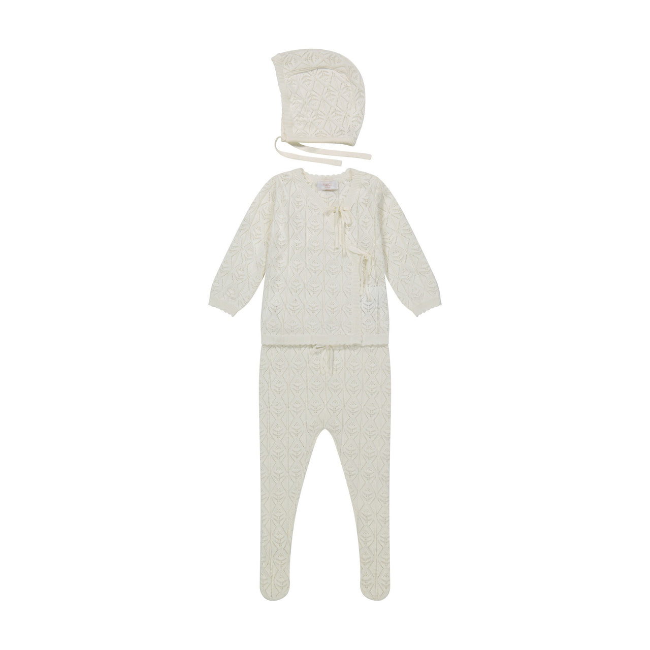 Hadas Lace Knit Baby Set