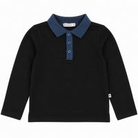 Striped Contrast Polo- LK APPROVED