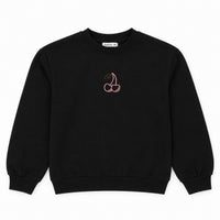 Girls Cherry EMB Sweatshirt