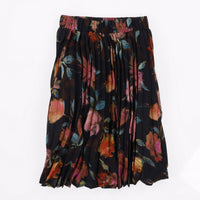 Girls Printed Pleated Skirt
