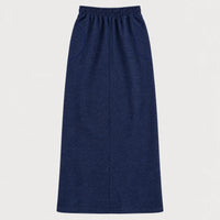 Long Pocket Jeans Skirt