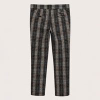 Stretch Checkered Pants