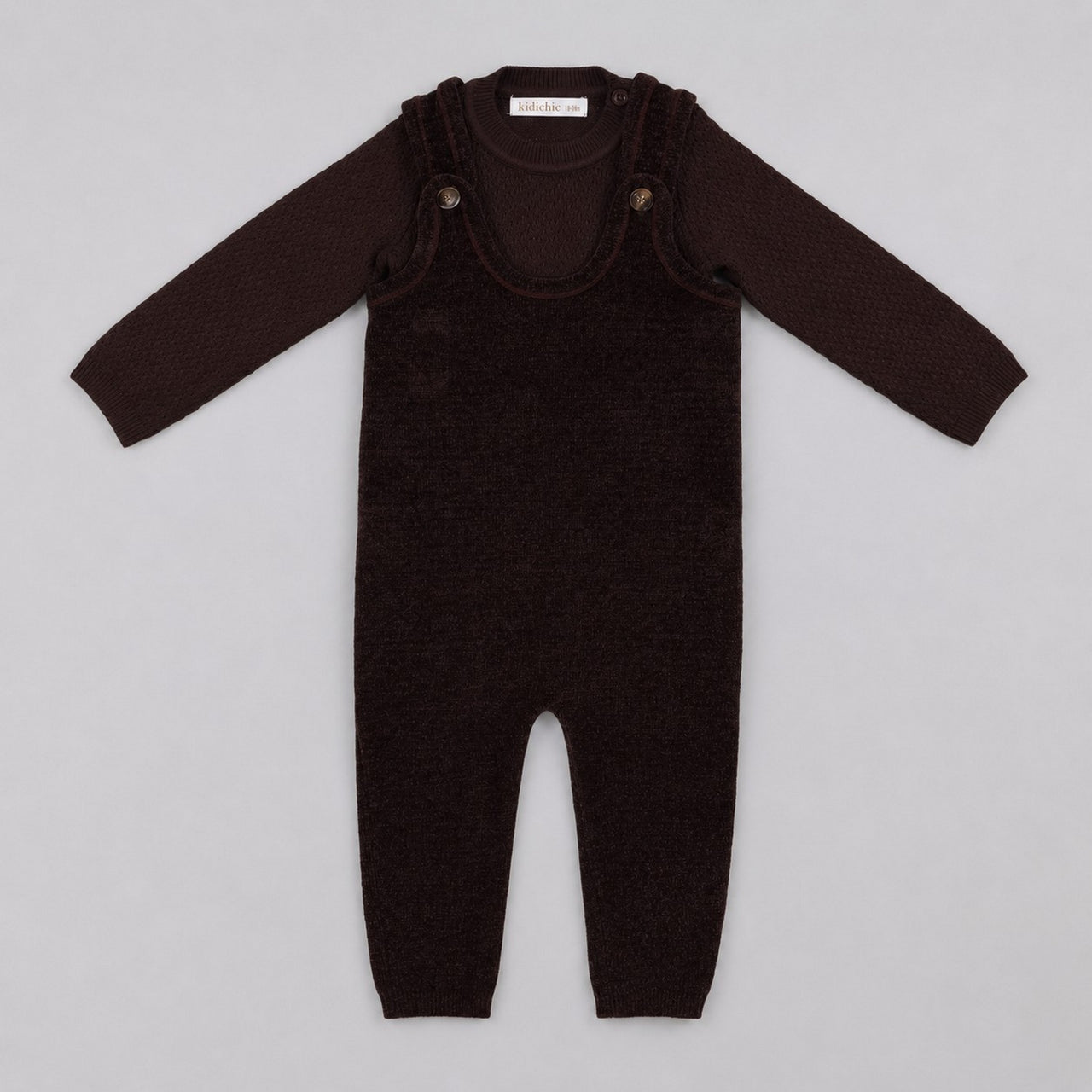 Velvet Knit Overall