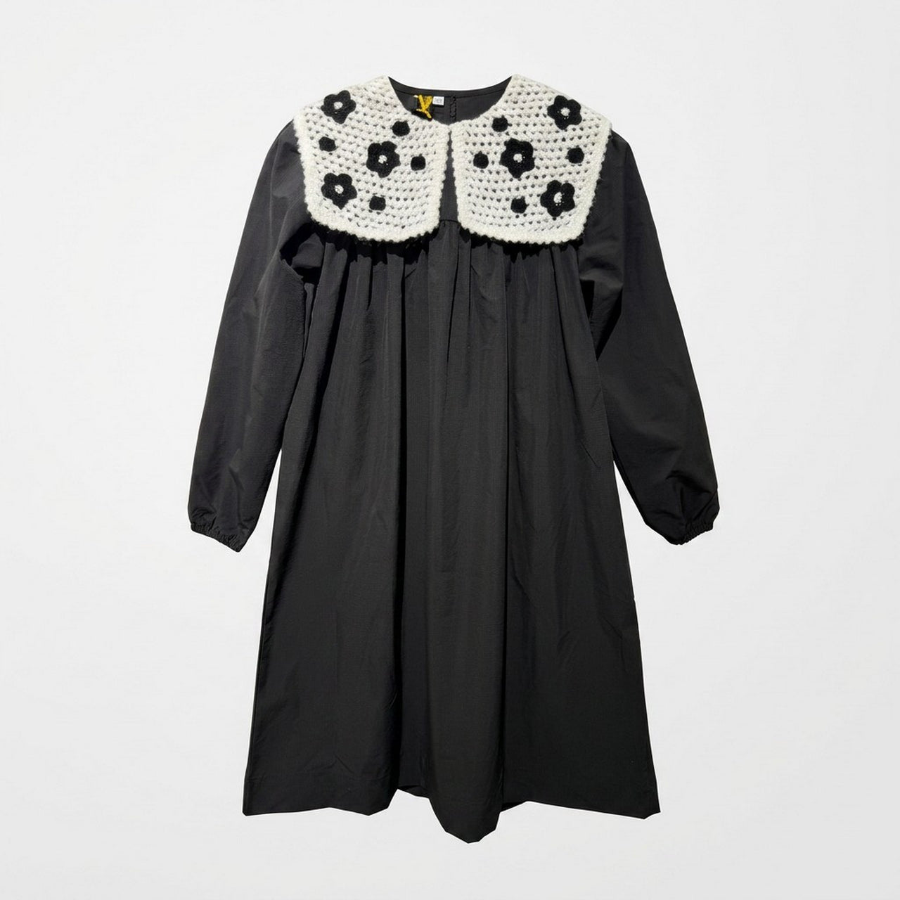 Knit Collar Dress