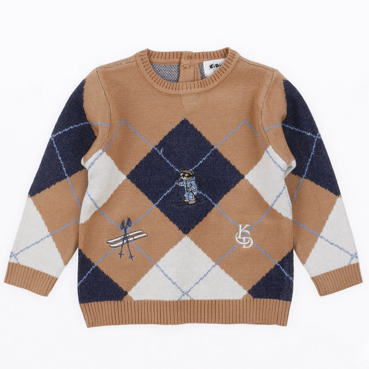 Argyle Baby Sweater